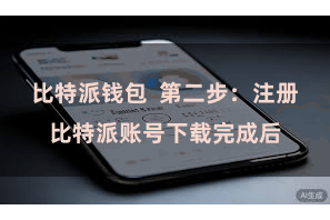 比特派钱包  第二步：注册比特派账号下载完成后